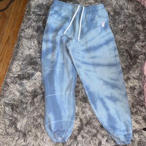Blue Pacsun Playboy Sweatpants 